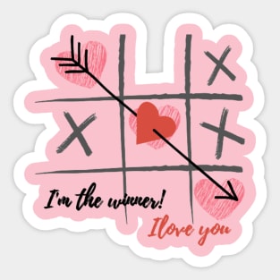 ILOVE YOU Sticker